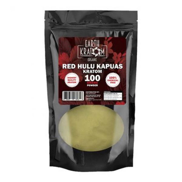 Red Hulu Kapuas Capsules By Earth Kratom