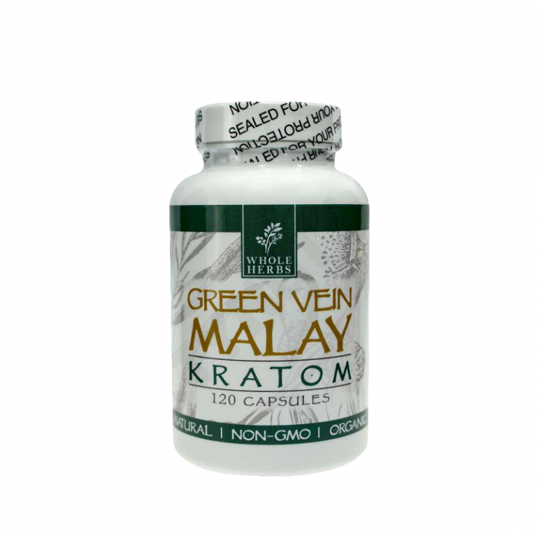 Green Vein Malay Kratom Capsules By Whole Herbs Wholesale Distributor