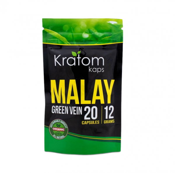 Green Vein Malay Capsules By Kratom Kaps