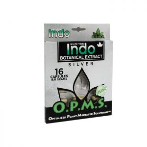 Silver White Vein Indo - Blister Box By OPMS