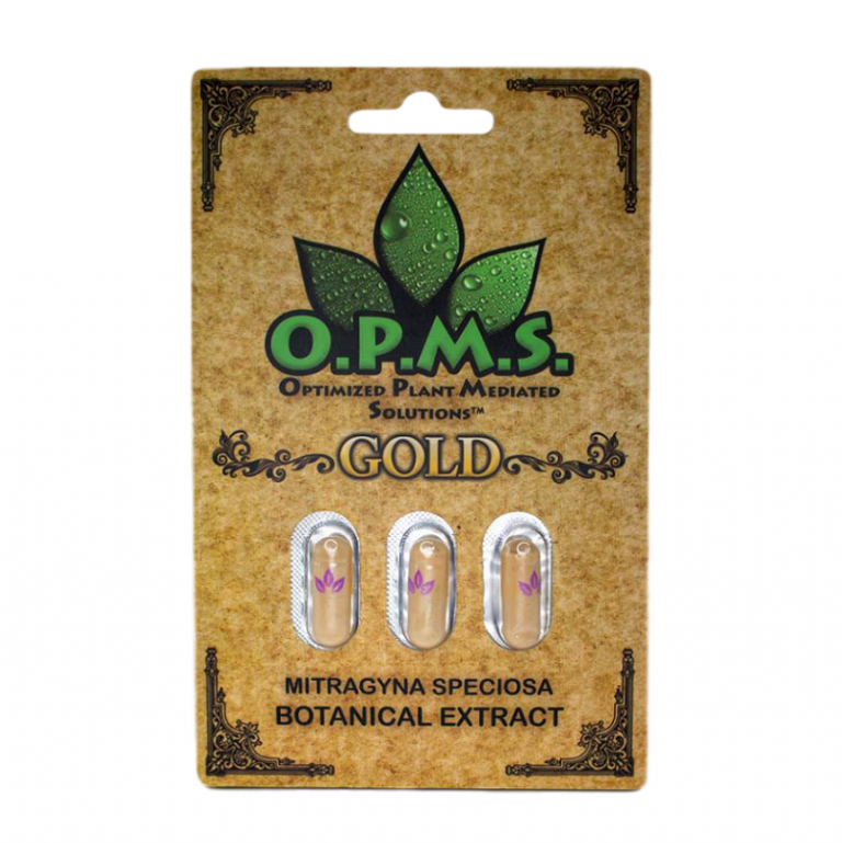 OPMS Gold Kratom Capsules | Kratom Guys | Buy in $17.99