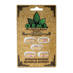 Gold Kratom Capsules By OPMS