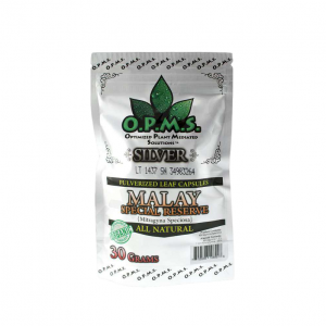 OPMS Silver Green Vein Malay Special Capsules