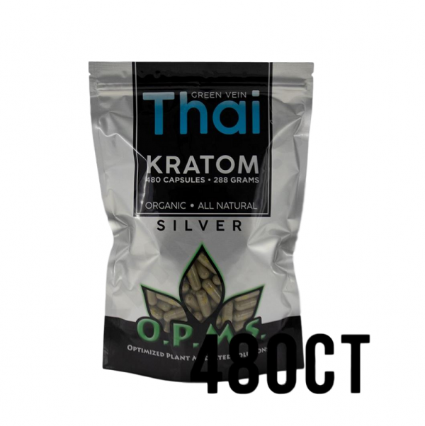 Silver Green Vein Thai Capsules By OPMS