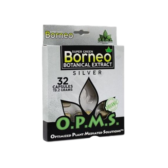 OPMS Silver Super Green Borneo Blister Box Capsules