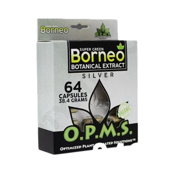 OPMS Silver Super Green Borneo Blister Box Capsules