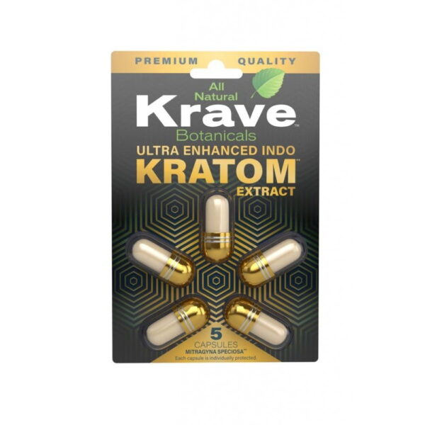 Gold Extract Capsules By Krave Kratom