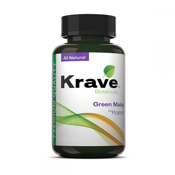 Green Malay Capsules By Krave Kratom