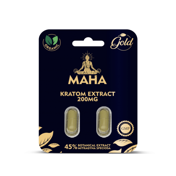 Gold Extract Capsules By Maha Kratom
