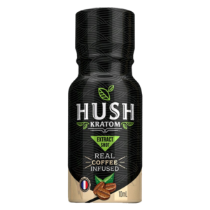 Hush Kratom Coffee Infused Extract Shot 10mL