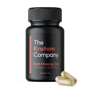 Red Maeng Da Capsules by The Kratom Company