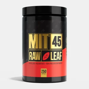 MIT45 Raw Red Leaf Kratom Capsules