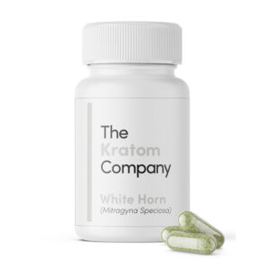 White Horn Capsules by The Kratom Company