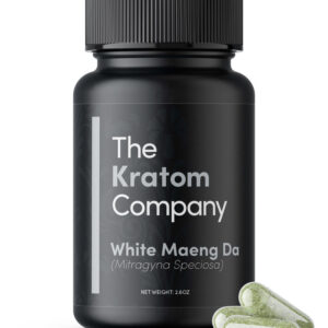 White Maeng Da Capsules by The Kratom Company