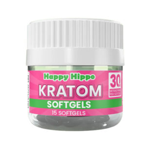 Happy Hippo Kratom Extract Softgels 12CT